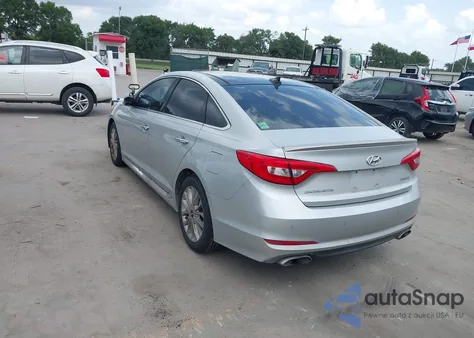 2015 Hyundai Sonata Limited z USA, uszkodzony, nr VIN 5NPE34AF9FH026972